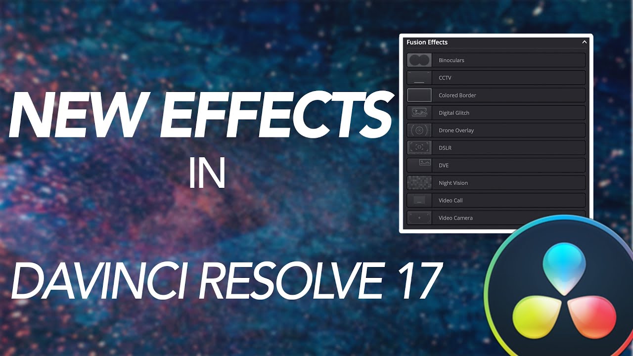 davinci resolve 17 effects pack free