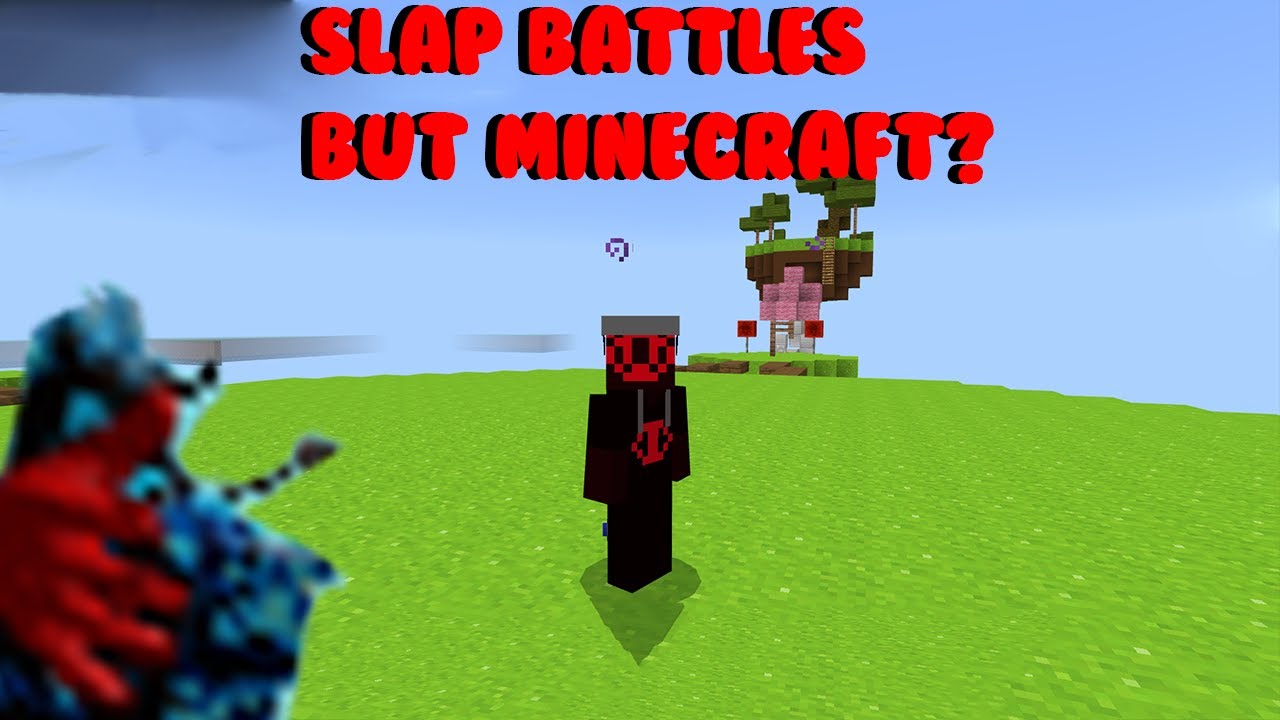 SLAP BATTLES BUT IN MINECRAFT!!! - YouTube