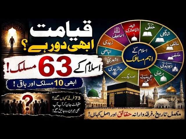 Islam Has 63 Sects? How Many Schools of Thought Exist Today? | Islamic History Explained