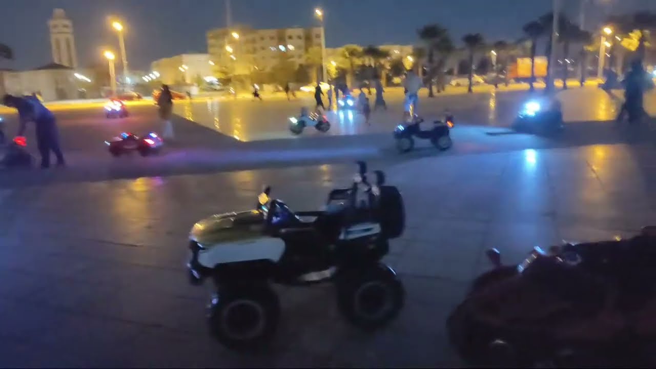 جولة بحي المطار بمدينة الجديدة، ساحة الألعاب