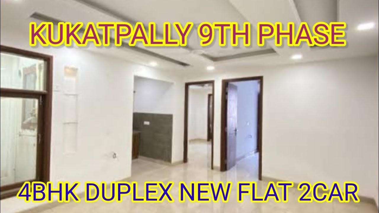 DUPLEX NEW FLAT 4BHK KUKATPALLY 9TH PHASE RR PROPERTIES duplex-new-flat-4bhk-kukatpally-9th-phase-rr-properties