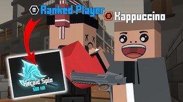 Every Time I Kill a Ranked Player, I Do a Heroic Spin in Krunker.io!
