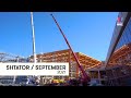 Procesi i ndërtimit të Prishtina Mall - Shtator 2021