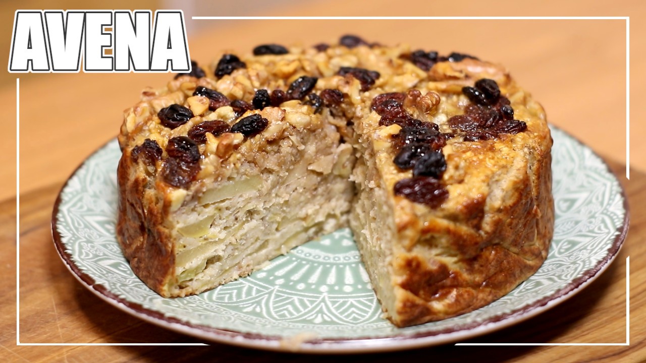 ¿Tienes AVENA y PLÁTANO? ¡Postre SALUDABLE en 5 minutos! SIN AZÚCAR