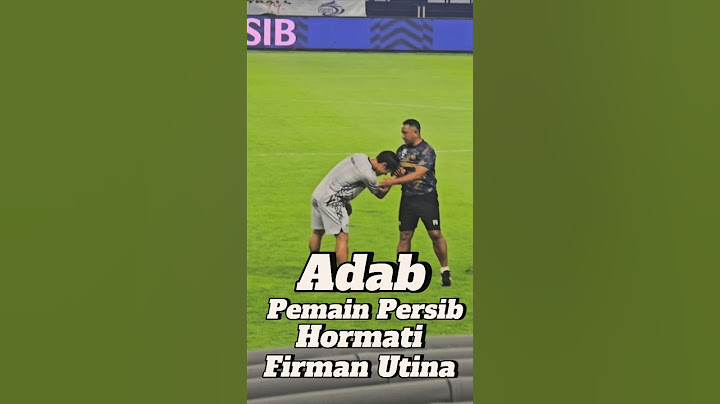 Adab Pemain Persib Ke Firman Utina #bobotoh #viking #persib #persibbandung #firmanutina