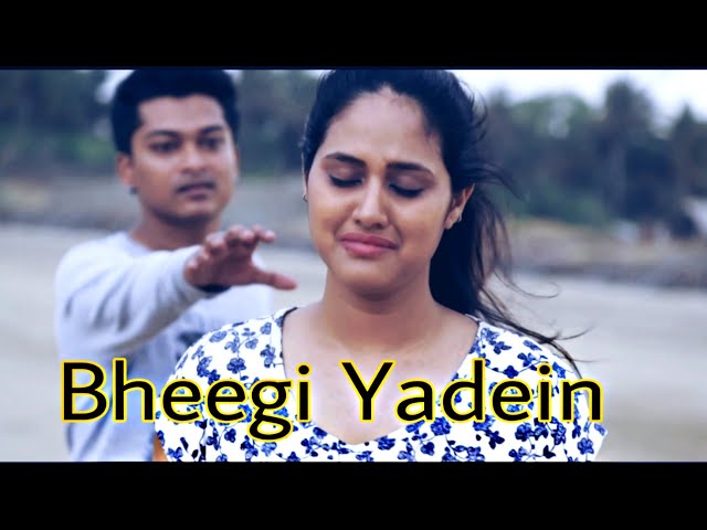 BHEEGI YADEIN by sampreet dutta || heart touching video || Sad music video || Hindi song || HD class=