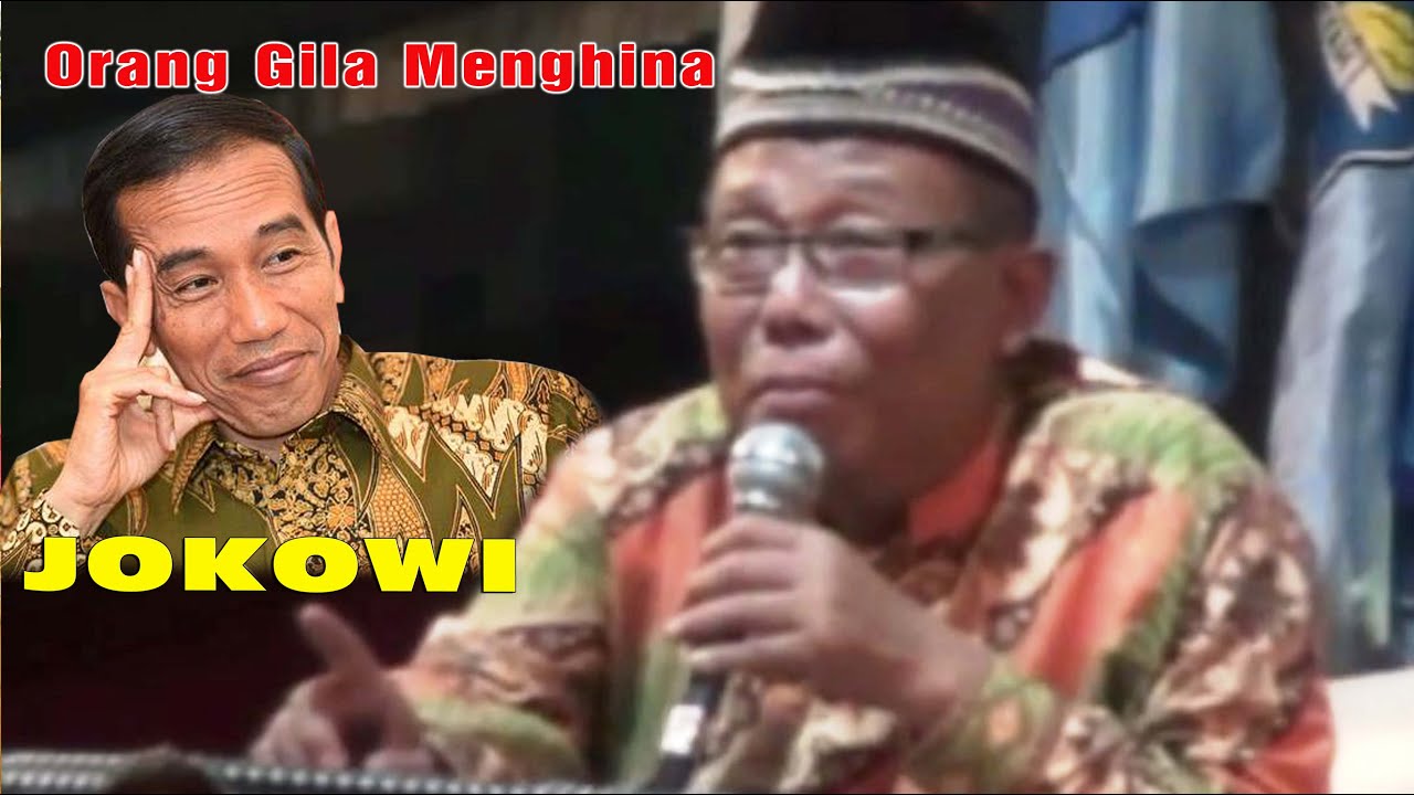 ORANG GILA MENGHINA PRESIDEN JOKOWI Pegajian LUCU Full KH SUPANDI