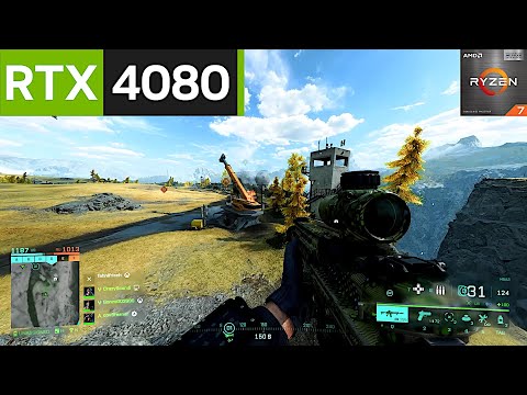 Battlefield 2042 | RTX 4080 + Ryzen 7 5800X3D | 1080P | Ultra Settings