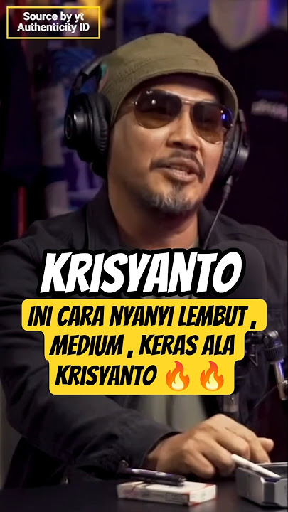 HOW TO SING SOFTLY, MEDIUMLY, LOUDLY A la KRISYANTO!!! #podcast #jamrudband #authenticityid