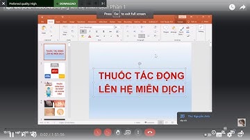 Hóa Dược 2 Thuốc tác động lên hệ miễn dịch Phần 2