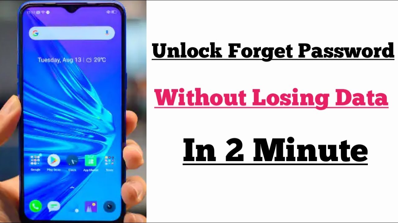 How To Unlock Forgotten Pin/Password On Android Mobile Without Losing Data