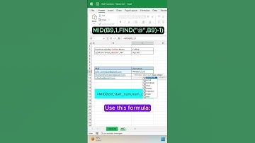 How to Use MID Function in Excel (Quick Guide)