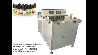 E juice bottle unscrambling machine for holand client e liquid bottle sorter botella posicionador