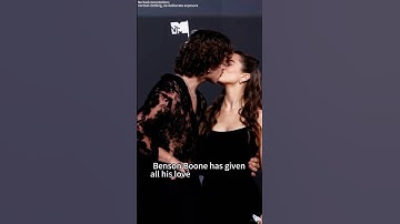 No wonder Benson Boone has given all his love to his girlfriend, Maggie Thurmond#shorts #bensonboone