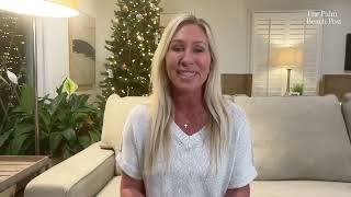 Full Marjorie Taylor Greene resignation video cites Donald Trump feud and more as MTG quits Congress