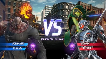 Dormammu & Nemesis vs Gamora & Ultron | Marvel vs Capcom: Infinite