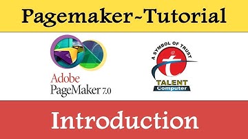 Adobe Pagemaker-Introduction to pagemaker#1