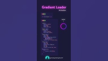 Animated Gradient Loader💻 #html #coding #viralshorts #shorts #trending #javascript #webdevelopment