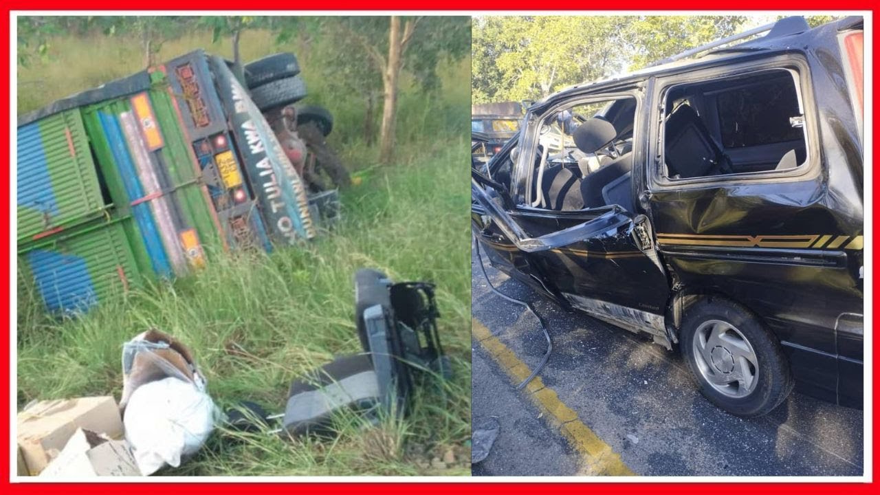 #BREAKING: AJALI MIKUMI, NOAH YAGONGANA USO KWA USO na FUSO, WATU 8 WAJERUHIWA...