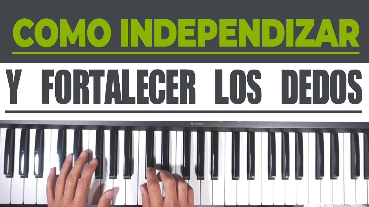 Como Independizar La Mano Izquierda En El Piano www.youtube.com