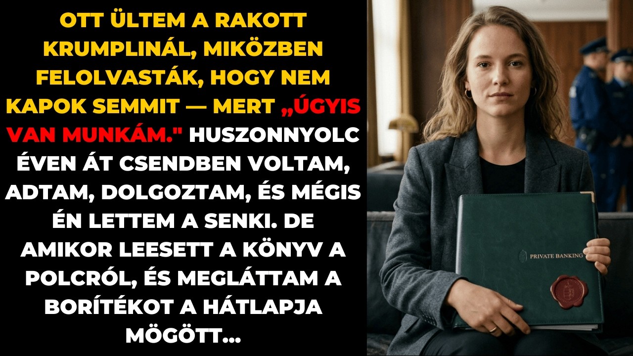 A szüleim a nővéremnek adták az örökségem. Nem tudták, hogy a bank az én nevemre van