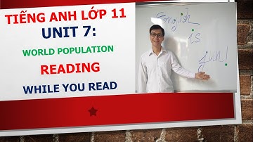 Tiếng Anh lớp 11 - Học SGK - Unit 7: World population - Reading - While you read