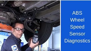 ABS wheel speed sensor diagnostics