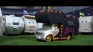 Cars (2006) opening scene (Japanese)