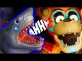 SHARK PUPPET PLAYS FIVE NIGHTS AT FREDDYS SECURITY BREACH!