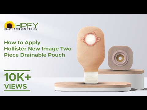 New Image™ Two-Piece Drainable Ostomy Pouch – Lock 'n Roll Microseal  Closure (Box)