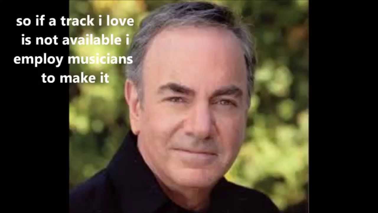 The art of love Neil Diamond backing track cover tribute YouTube