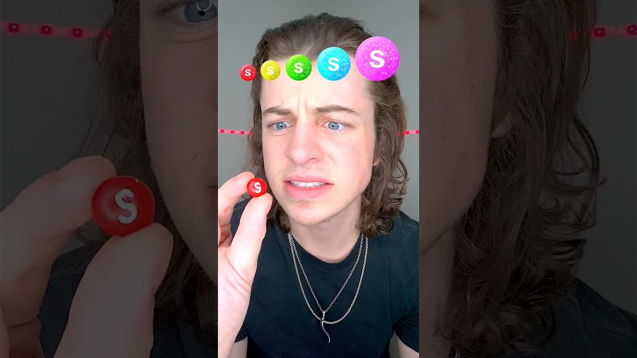 Small, Big, 😱🤣Giant Rainbow Skittles!?