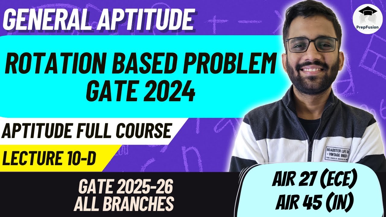 GATE 2024 INSTRUMENTATION (IN) SOLUTION || APTITUDE QUESTION ...