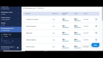 IDP SET 1 | PART 1 | NXTWAVE | CCBP | FIRST 8 QUESTIONS
