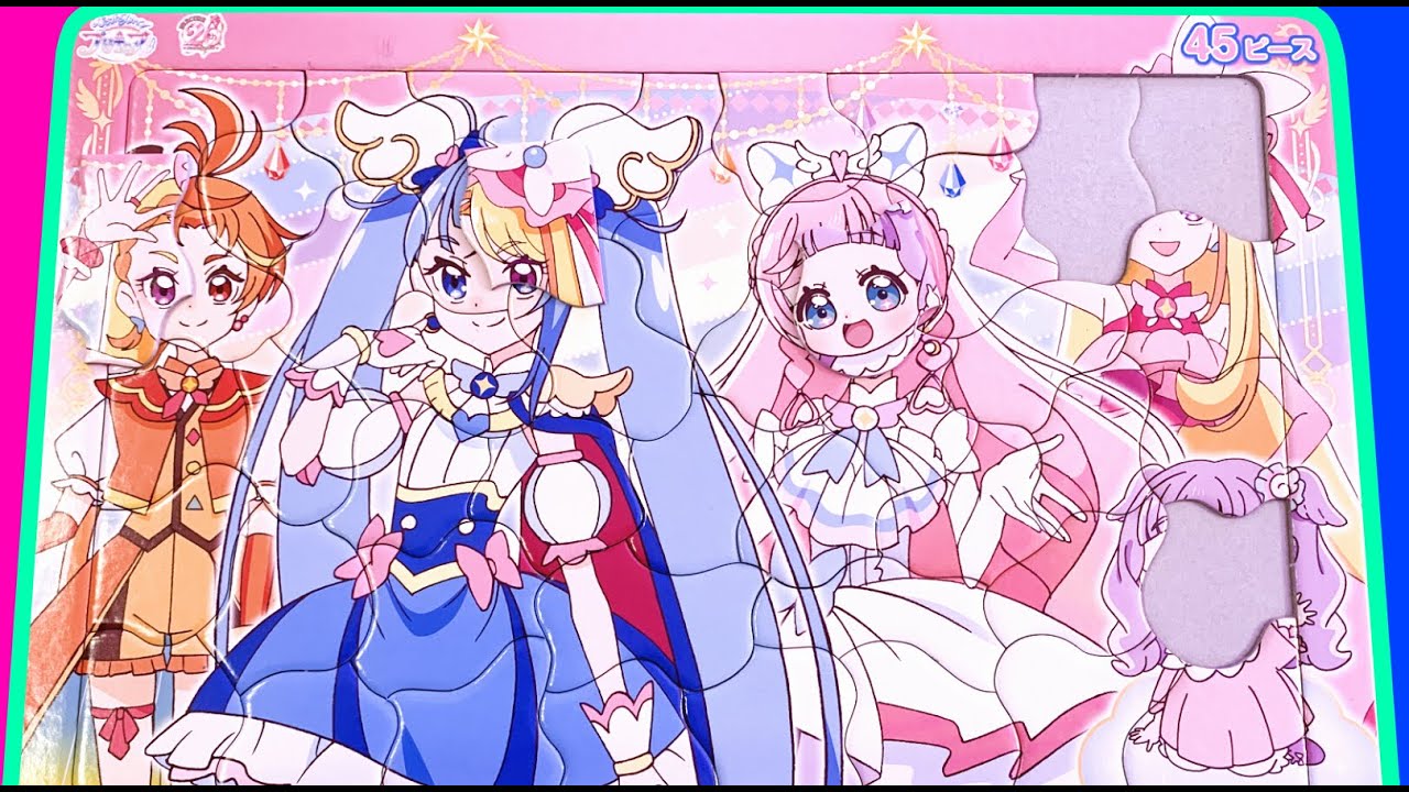 6セット☆プリキュアジグソーパズルセイカ女の子知育 セイカのパズル プリキュア はじめてのパズル ジグソーシリーズ