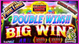 WHICH PAYS THE MOST? TWO BIG WINS! Dragon Lights VS Ultimate Fire Link Olvera Street HIGHLIGHT!