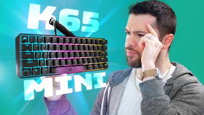 MINI Teclado MECANICO GAMER! 😱El más pequeño de todos? Corsair K65 60% 