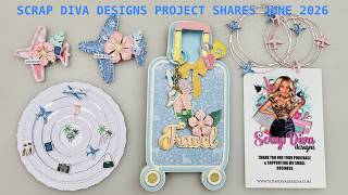 Travel Project Shares June 2026 #scrapdivadesigns @ScrapDiva29 #papercraft #craft #crafts #travel