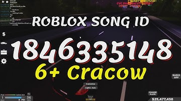 6+ Cracow Roblox Song IDs/Codes