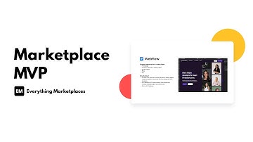 Building A Marketplace MVP Workshop