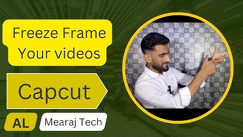 How To Make Freeze Frame Video On capcut Mobile | Stroke Effects | Freeze frame
