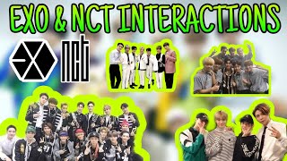 EXO and NCT interactions