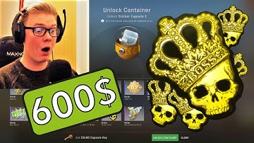 Crown (Foil) Sticker Opening | Attempt #2