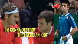 The Day Roger Federer Took it Personal with Djokovic