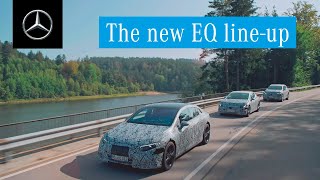 The all new EQS, EQE and EQS SUV