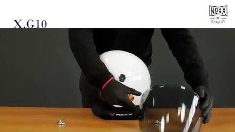 X.G10 - Remove Visor