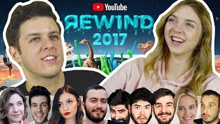 Gençlerin Tepkisi: YOUTUBE REWIND 2017 (ENES BATUR, KAFALAR, ORKUN IŞITMAK...)