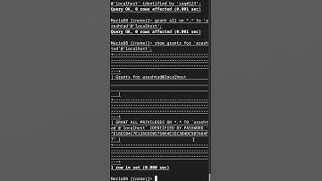 How to Revoke Privileges from MySQL Users #mysql #mariadb #sql #database