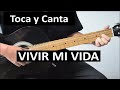 Como tocar VIVIR MI VIDA de Marc Anthony.