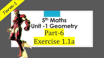 5thMaths T-1U-1 Geometry Part-6 3 Dimensions &exercise 1.1A #mathsinall